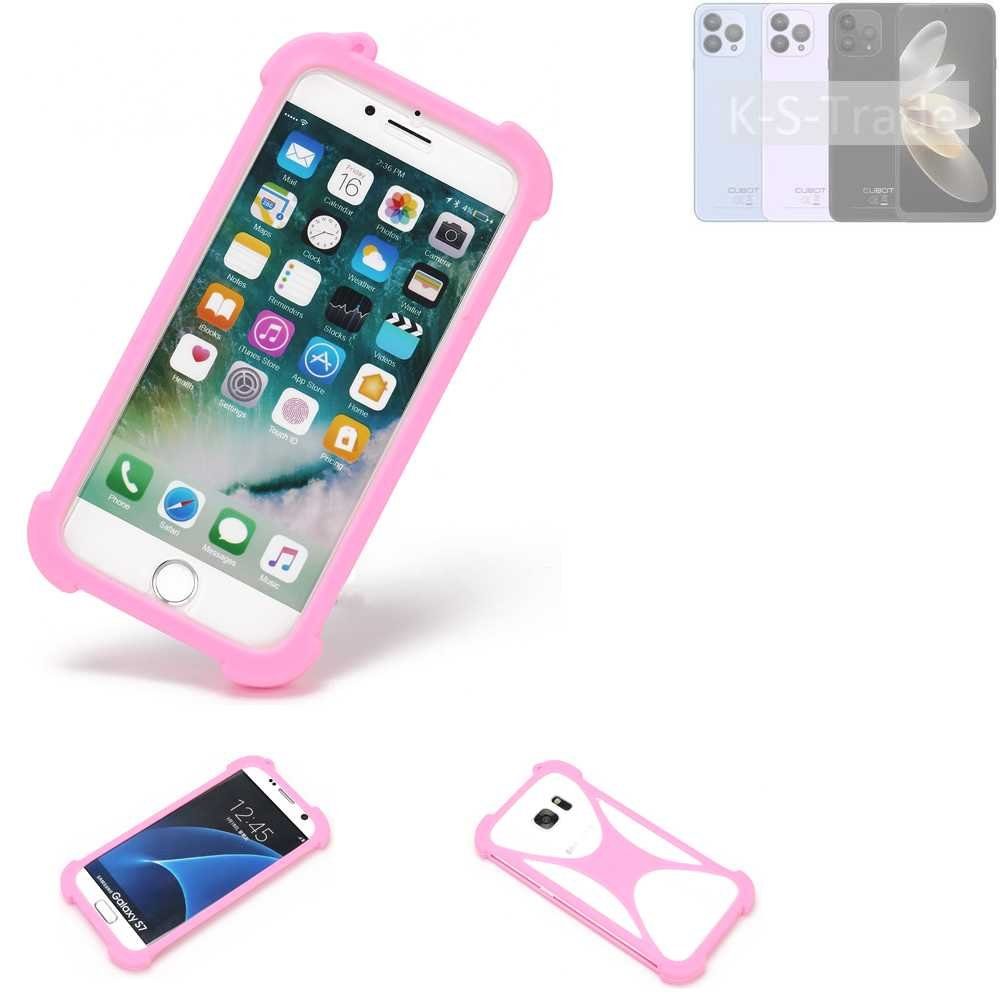 K-S-Trade Handyhülle für Cubot P80, Handy Hülle Schutz Hülle Bumper Silikon Schutz Hülle Cover Case