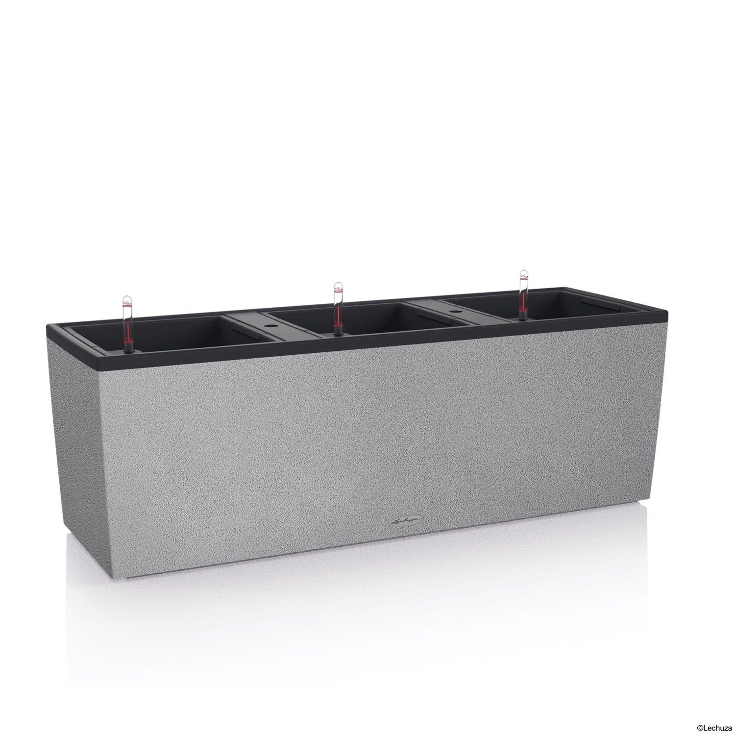 Pflanzkübel Mini-Beet Trio Stone 40 steingrau