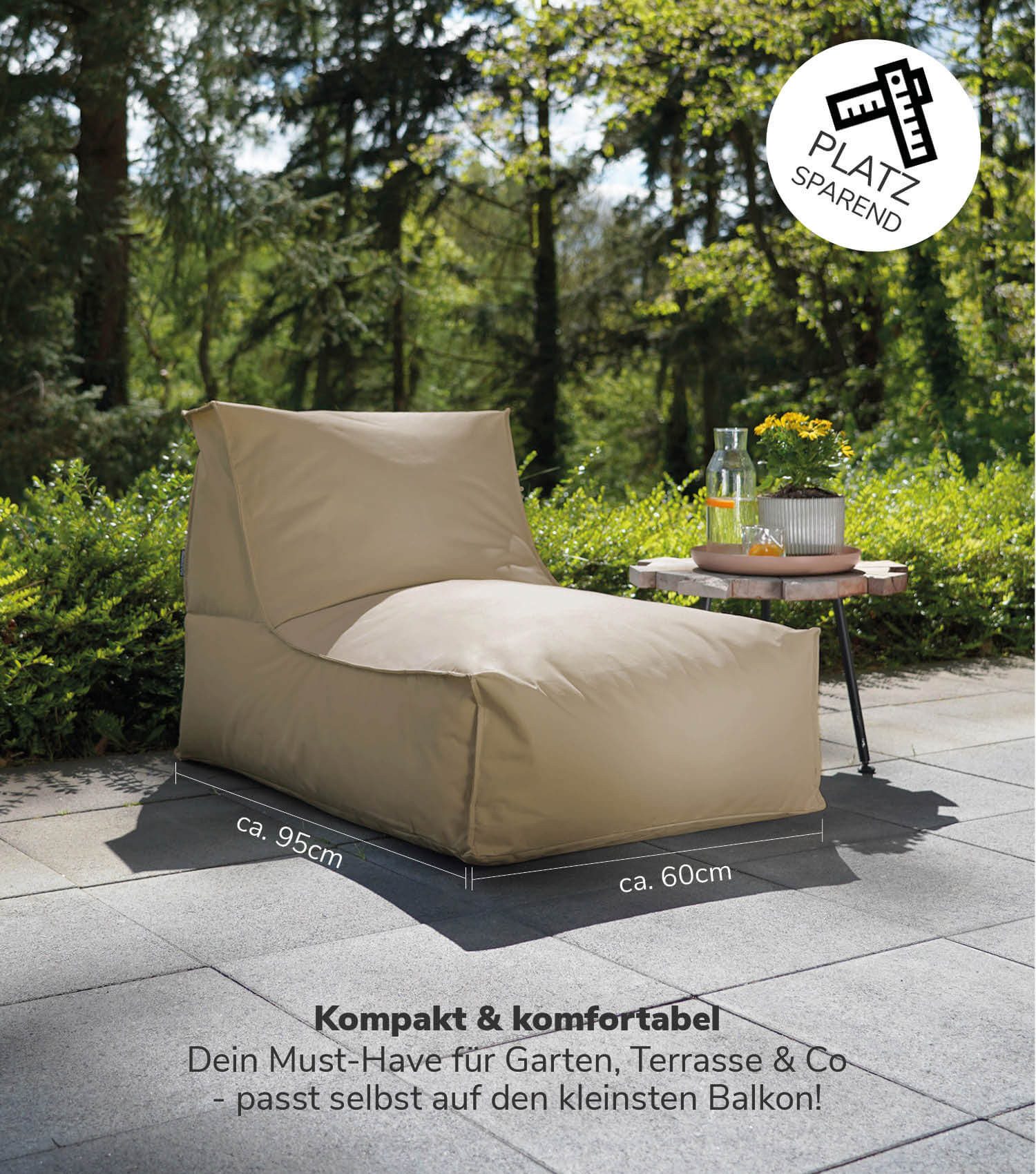 mokebo Sitzsack Der Sundowner (mit Hocker günstig online kaufen