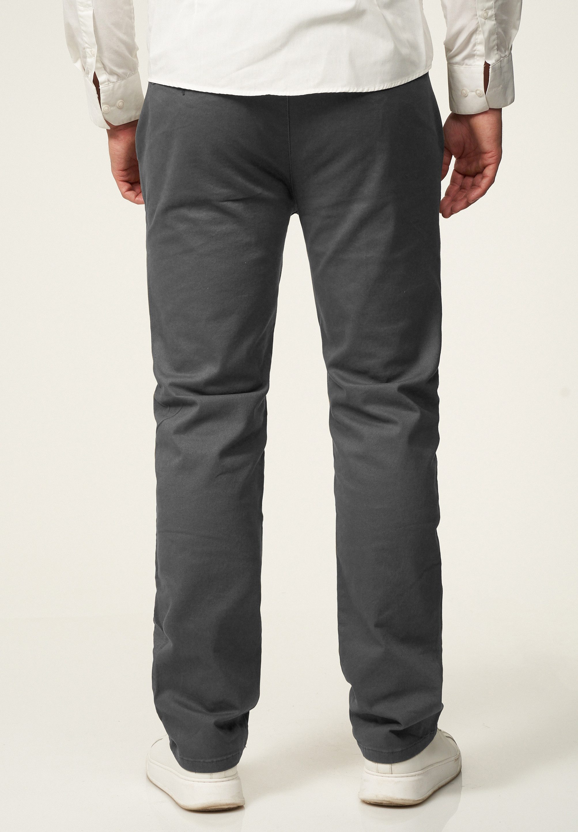 DAILY COTTON Chinohose DCDAVIE Herren Chino Hose Elastische Jeans Stoffhose Straight-Fit Casual