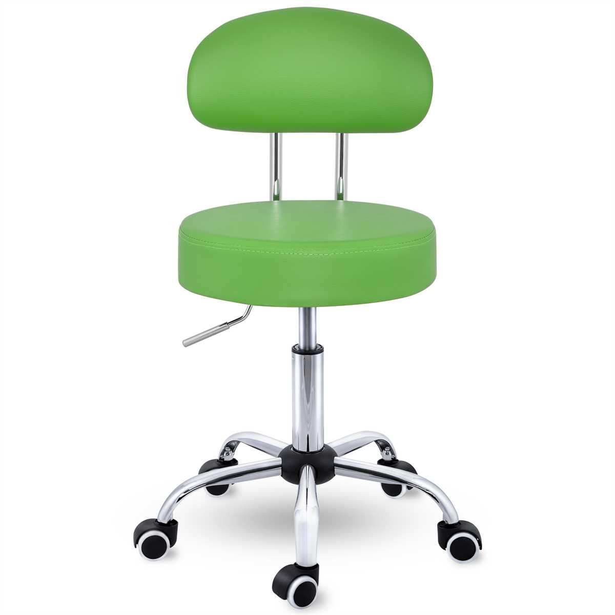 TRESKO Drehhocker Rollhocker mit Lehne, Arbeitshocker günstig online kaufen
