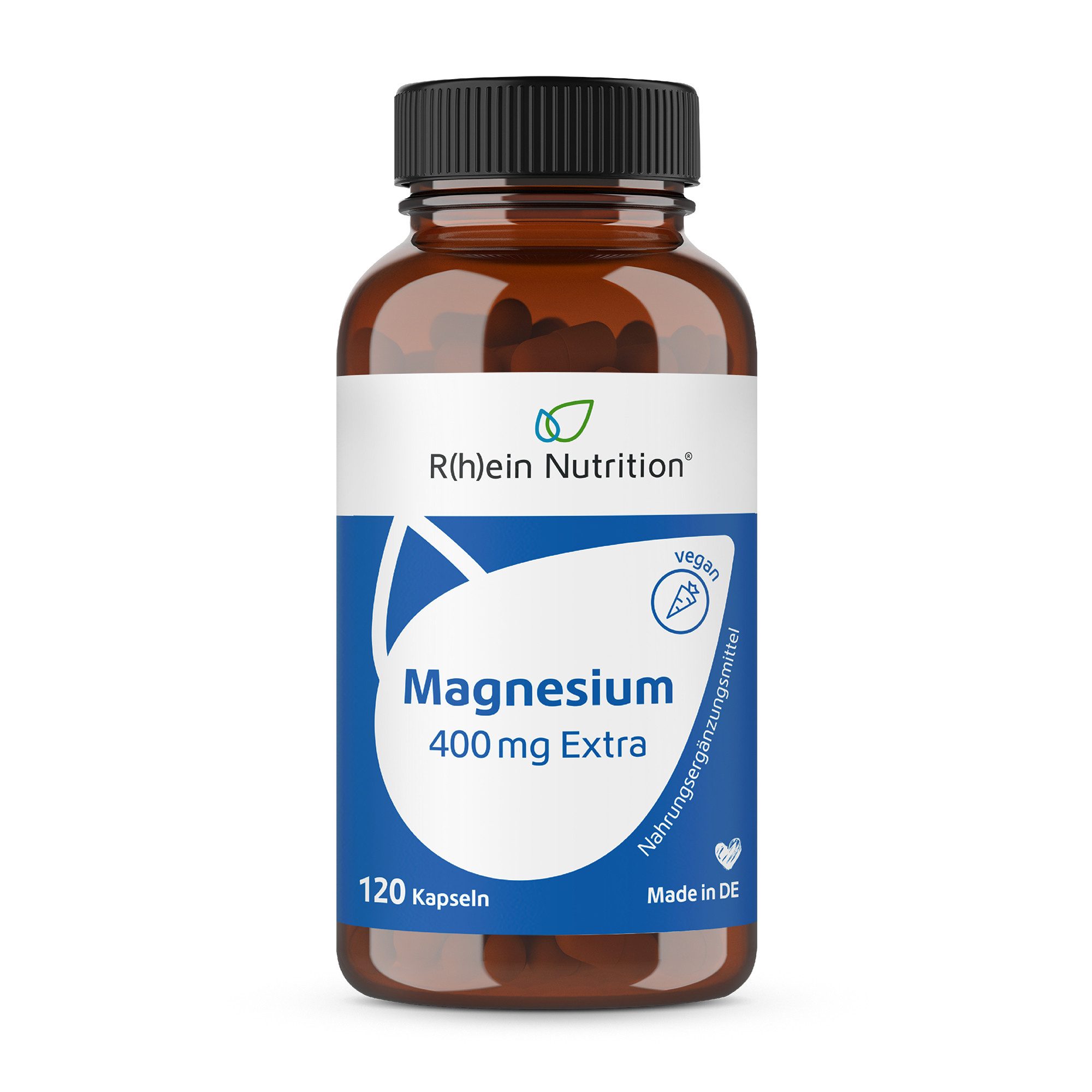 R(h)ein Nutrition Magnesium 400 mg Extra Kapseln, 120 St., 49.2 g