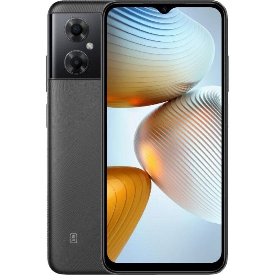 Xiaomi Xiaomi Poco M4 5G DS 4GB RAM 64GB - Black EU Smartphone (16,50 cm/6.58 Zoll, 13MP MP Kamera)
