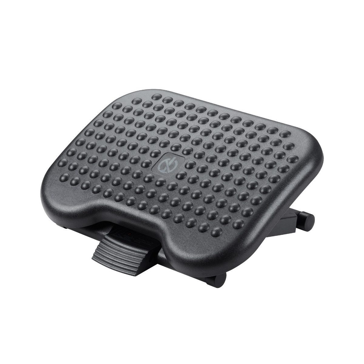 Platinet Fußstütze ergonomisch, rutschfest für Büroarbeitsplatz, höhenverstellbar, Dreistufig verstellbare Fußstütze mit Massagestruktur