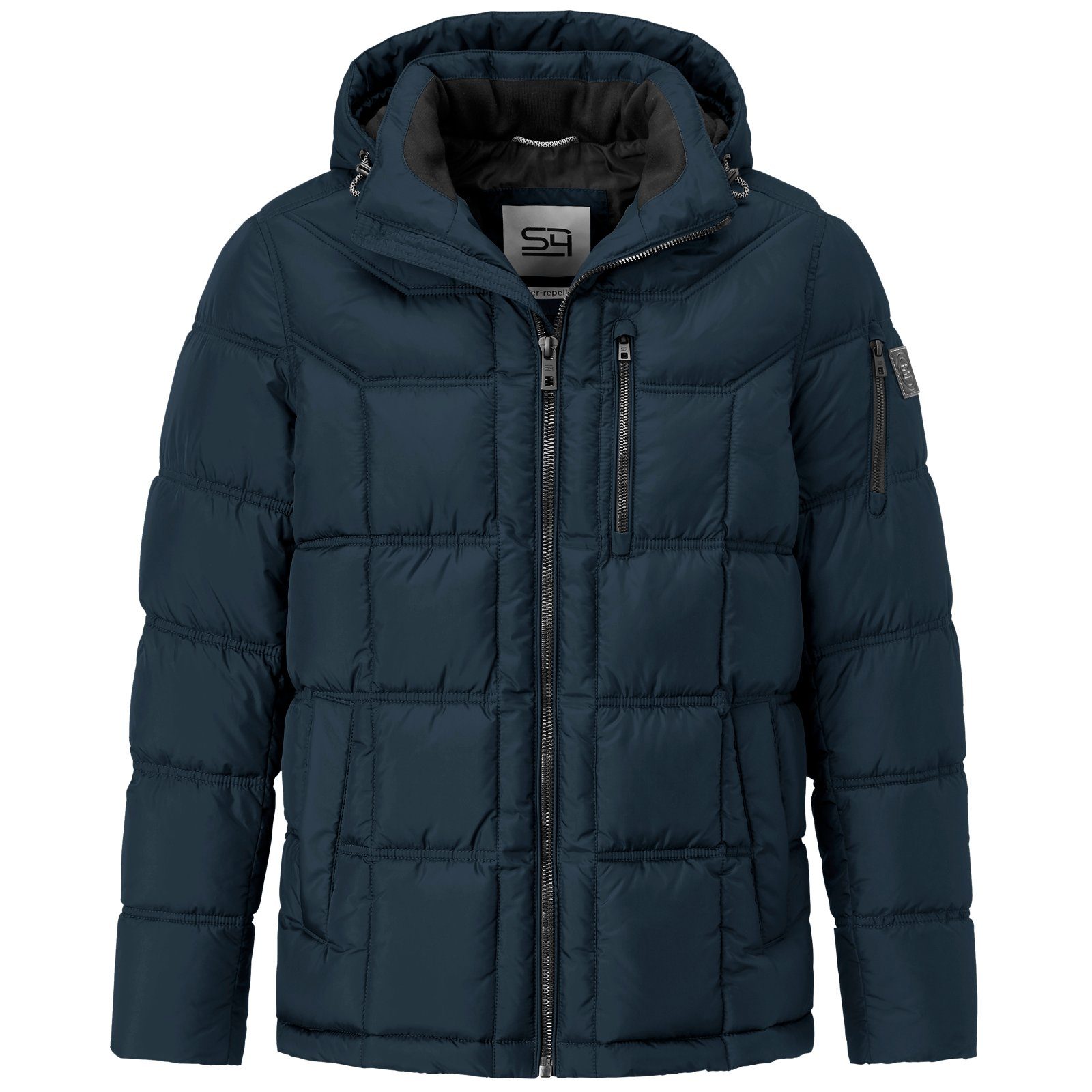 S4 Jackets Winterjacke Große Größen Herren Stepp-Winterjacke navy Atlanta S4 Jackets