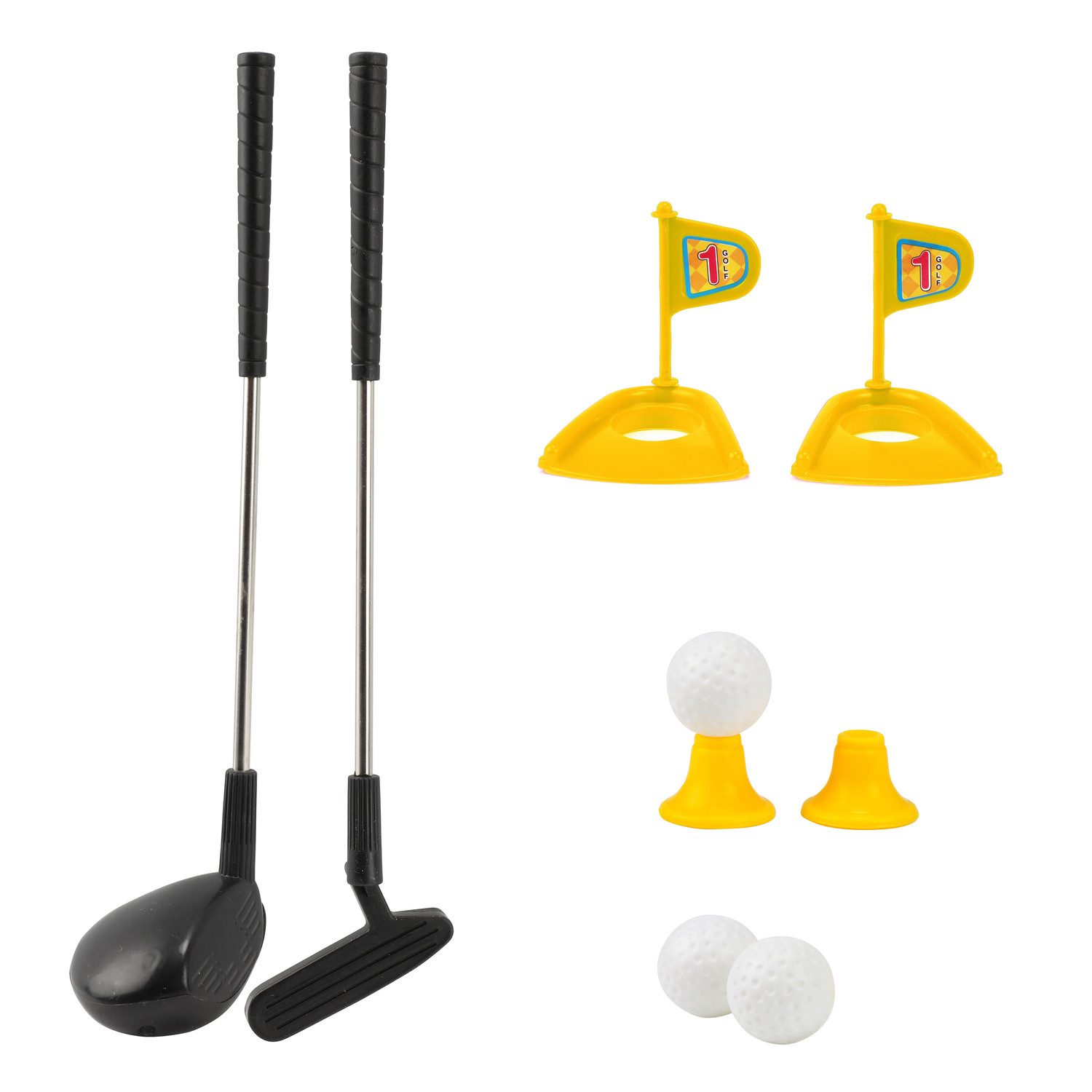 Spiel Mini Golf-Set Spielzeug mit Schlägern und Bällen