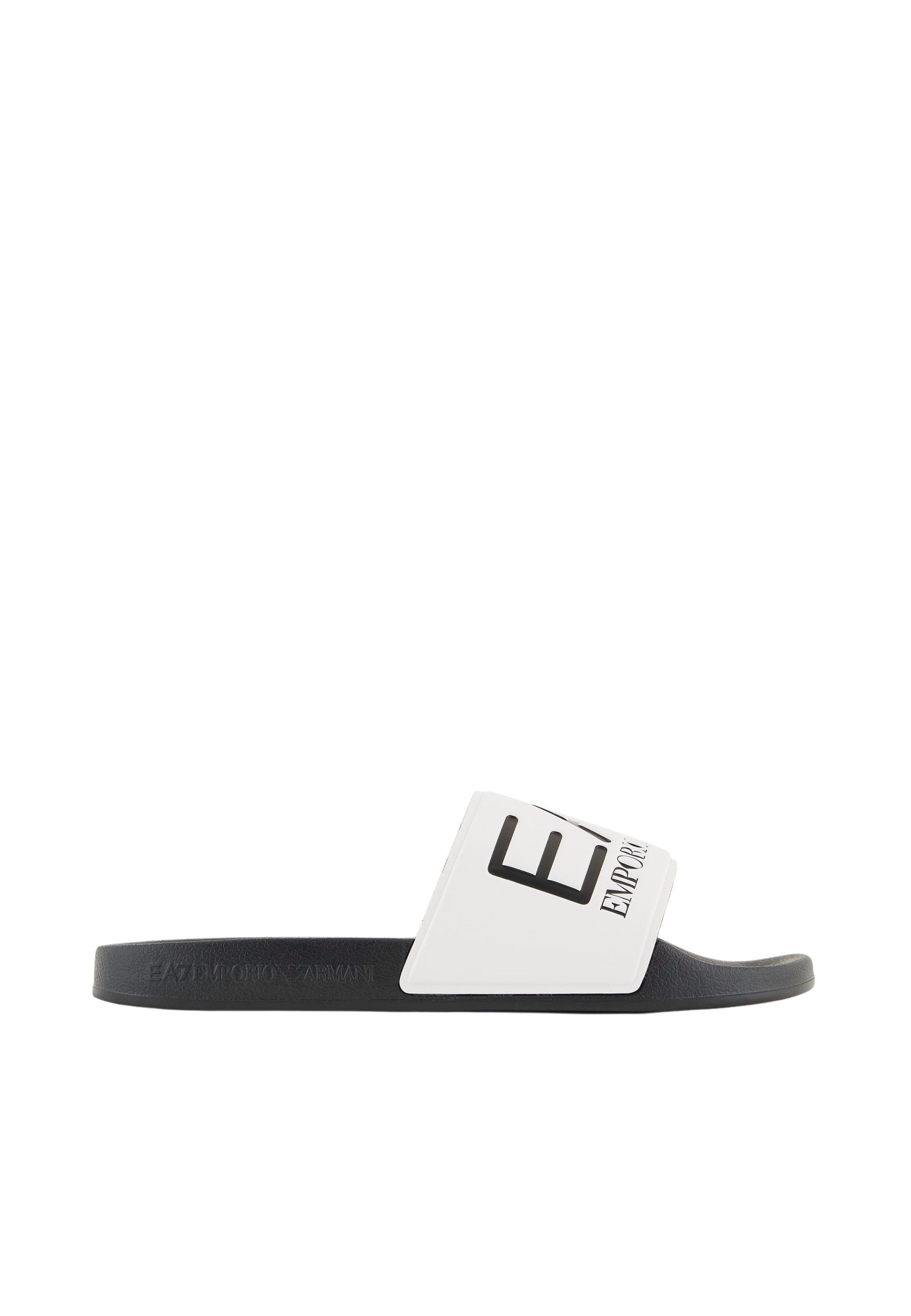 Emporio Armani Sandale Logo Slides Badesandale günstig online kaufen
