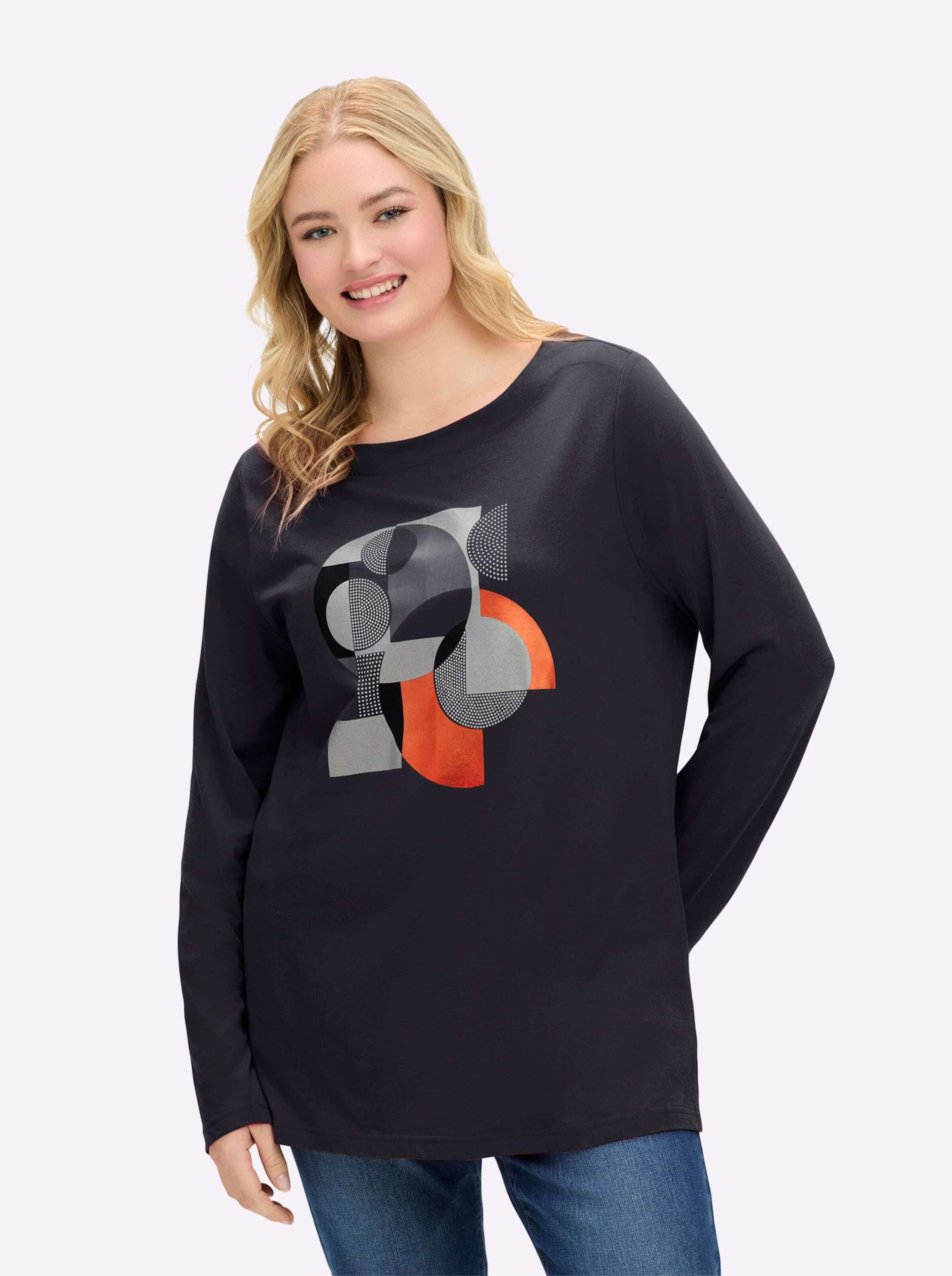 T-Shirt Langarm-Shirt Langarm