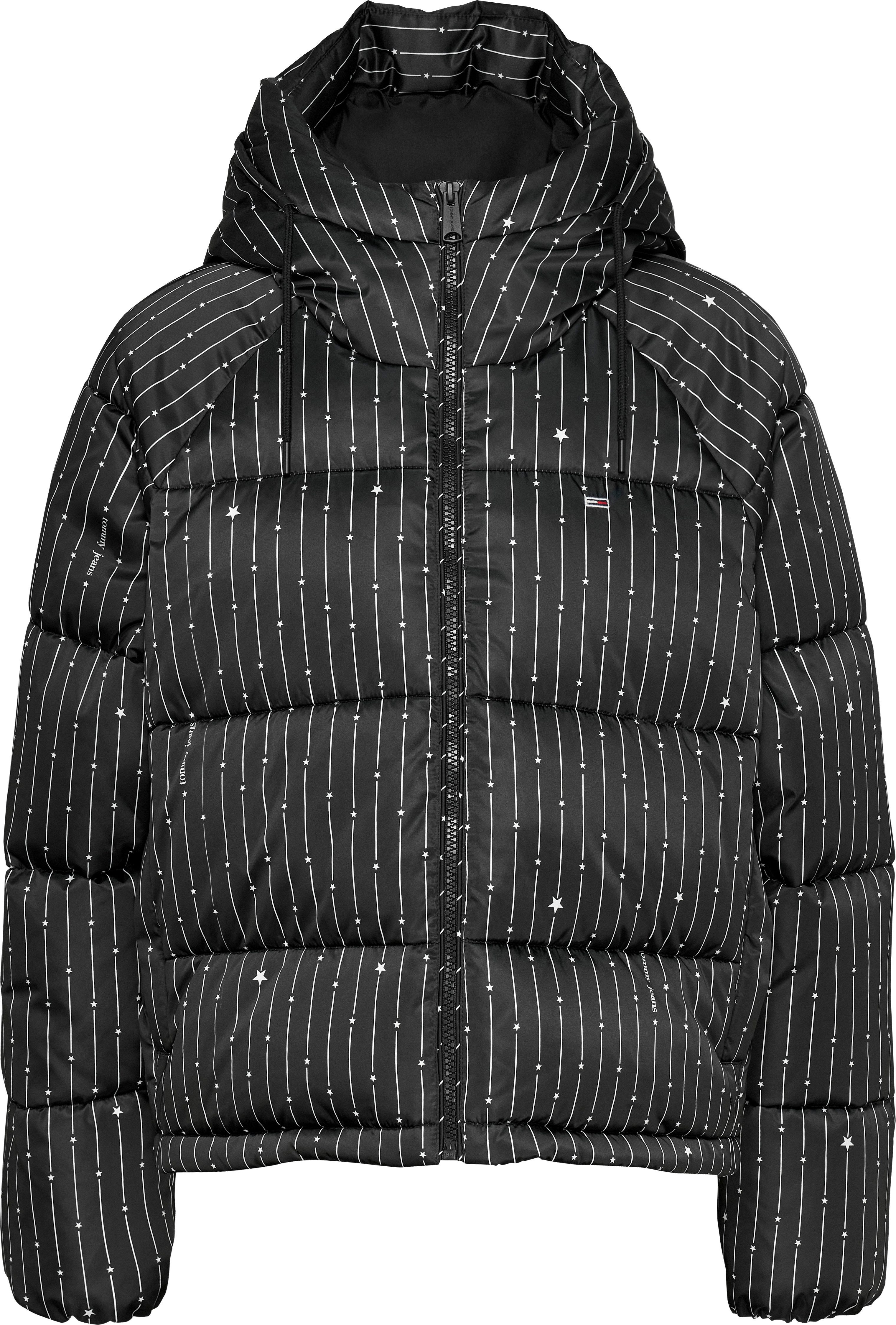 Tommy Jeans Steppjacke mit Streifenmuster günstig online kaufen