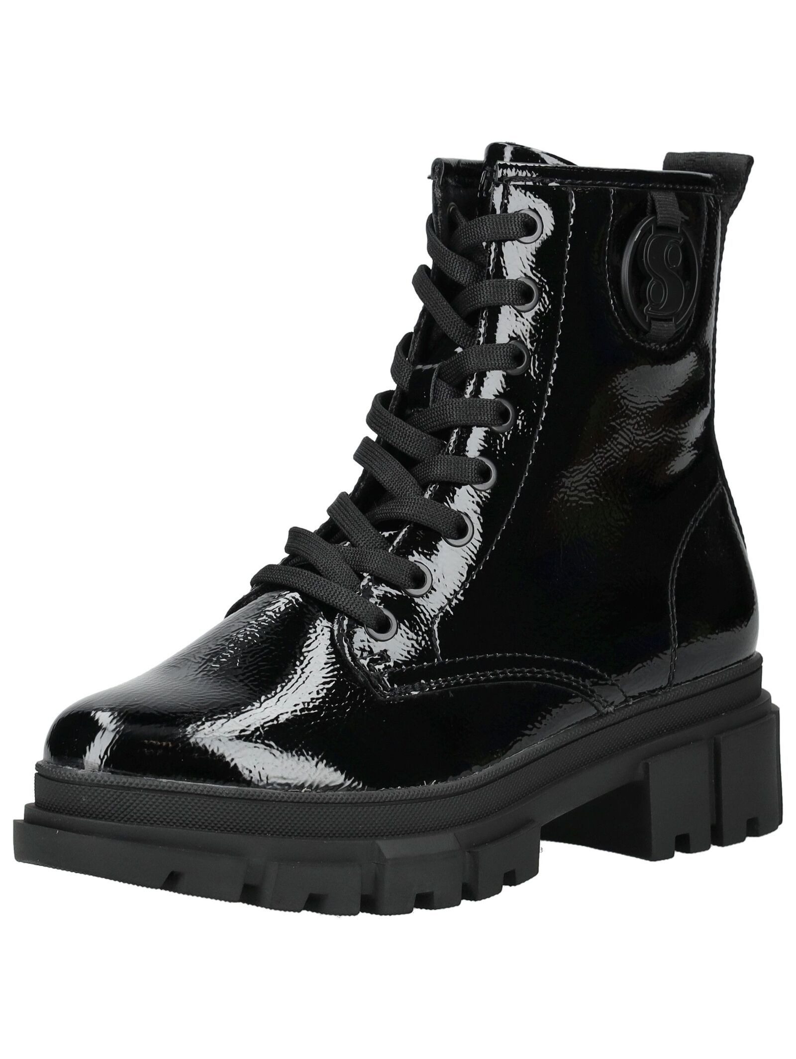 s.Oliver Stiefelette Lederimitat Schnürstiefelette günstig online kaufen