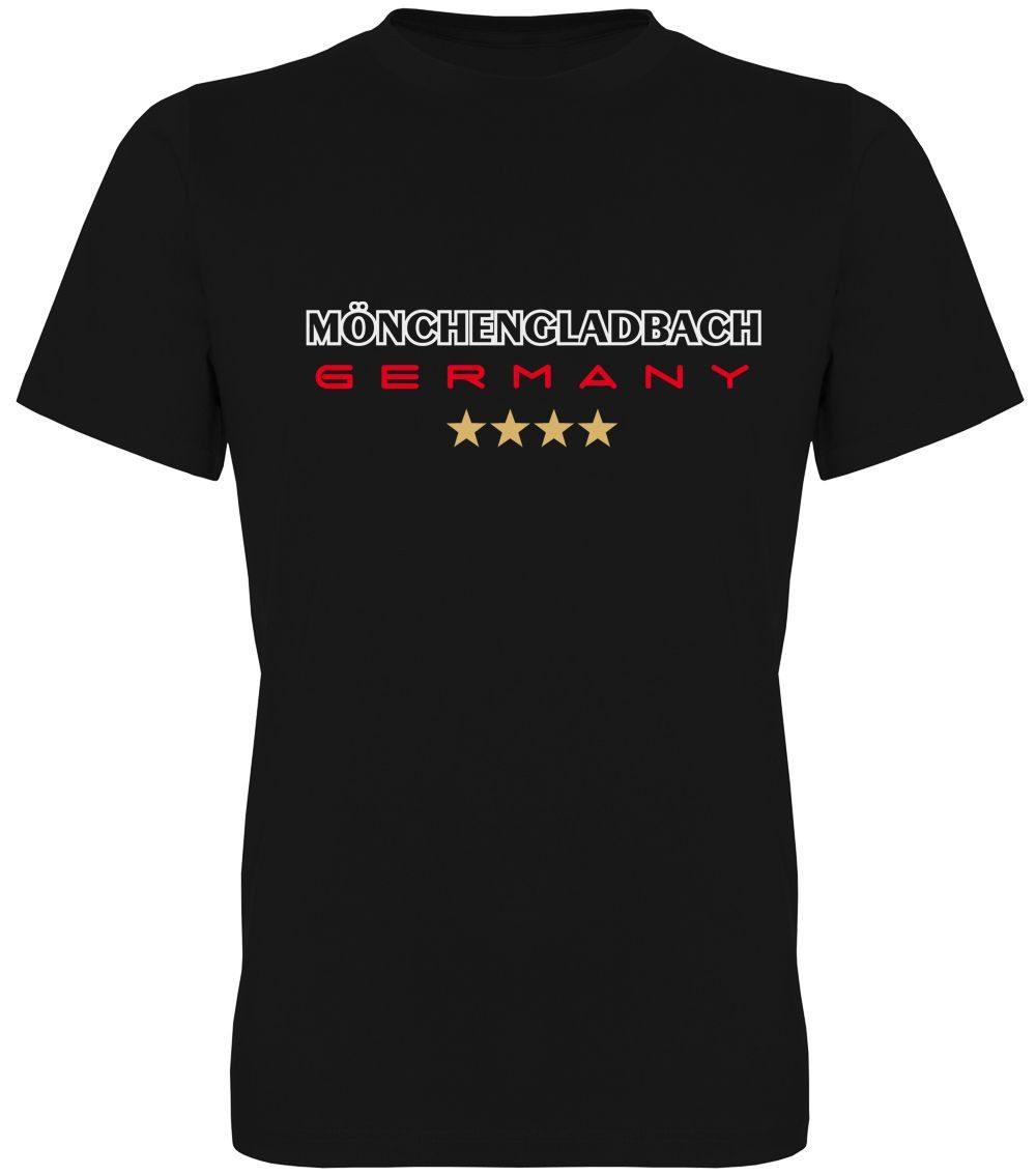G-graphics T-Shirt Mönchengladbach Germany (1-tlg) Herren T-Shirt mit einem Motiv für den echten Fan