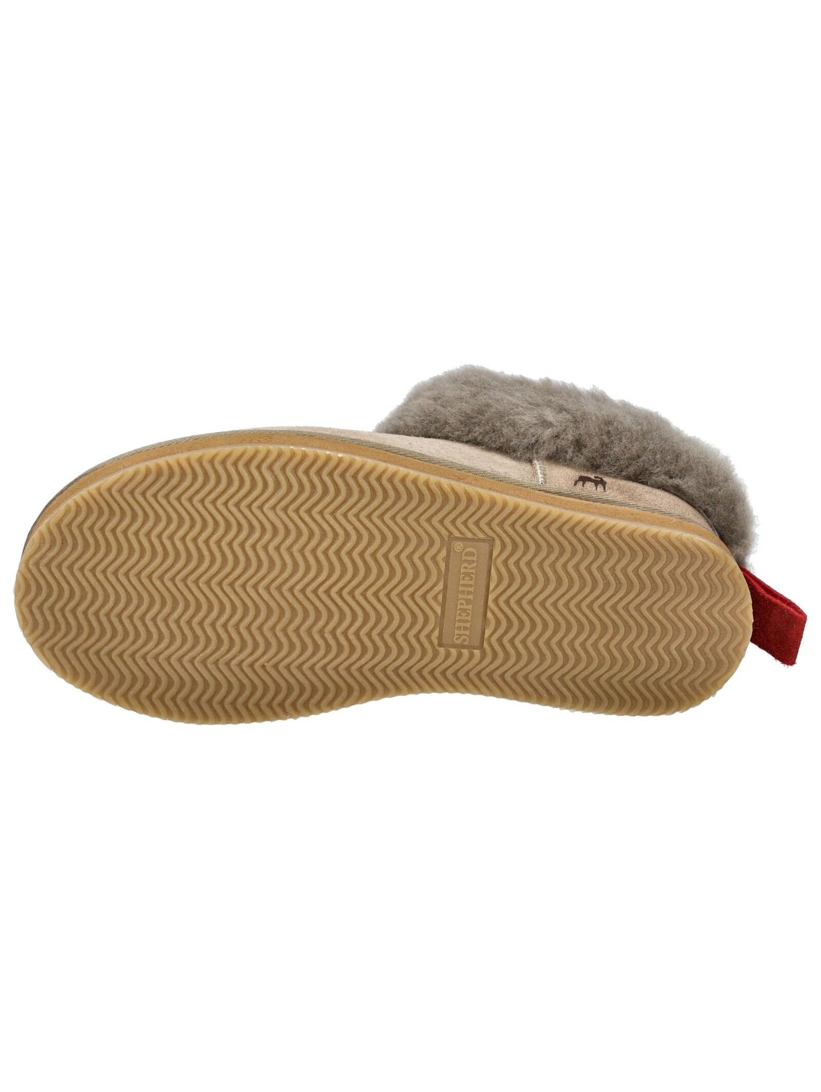 Shepherd Shepherd Hausschuhe Veloursleder Stiefelette