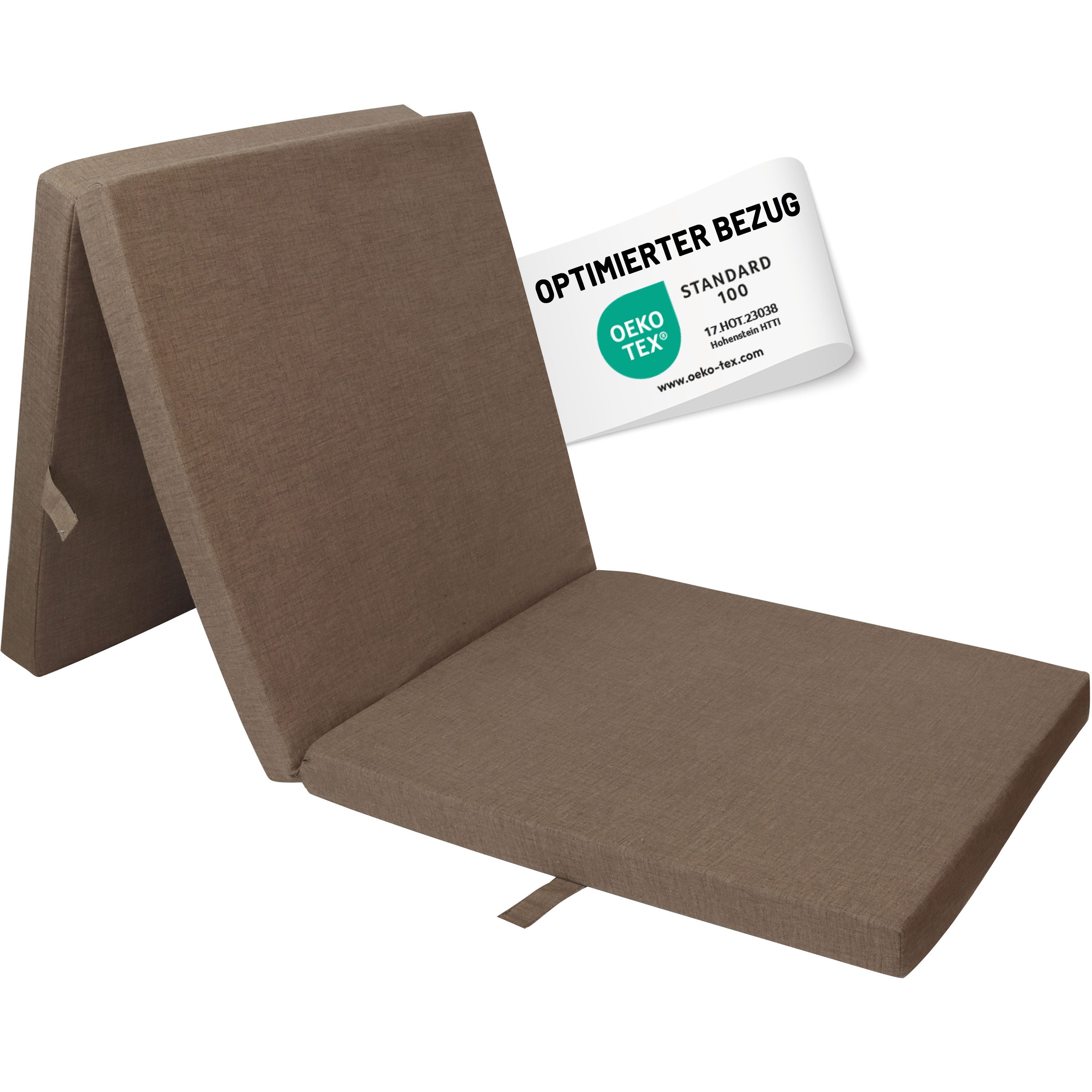 Klappmatratze Faltmatratze Gästebett Junior, RelaxXL, 7 cm hoch, 190x60x7cm günstig online kaufen