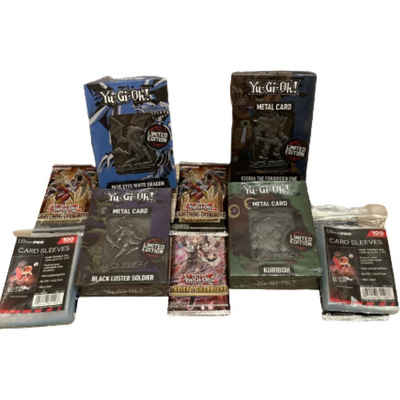 Yu-Gi-Oh Sammelkarte [Limited Edition] Yu-Gi-Oh! TCG - Exklusive Metall Karten mit Extras