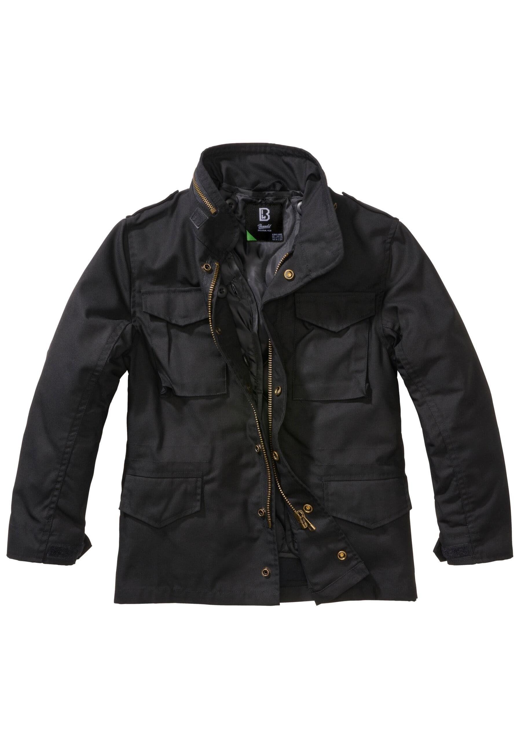 Brandit Parka Herren Kids black Jacket (1-St) Standard M65