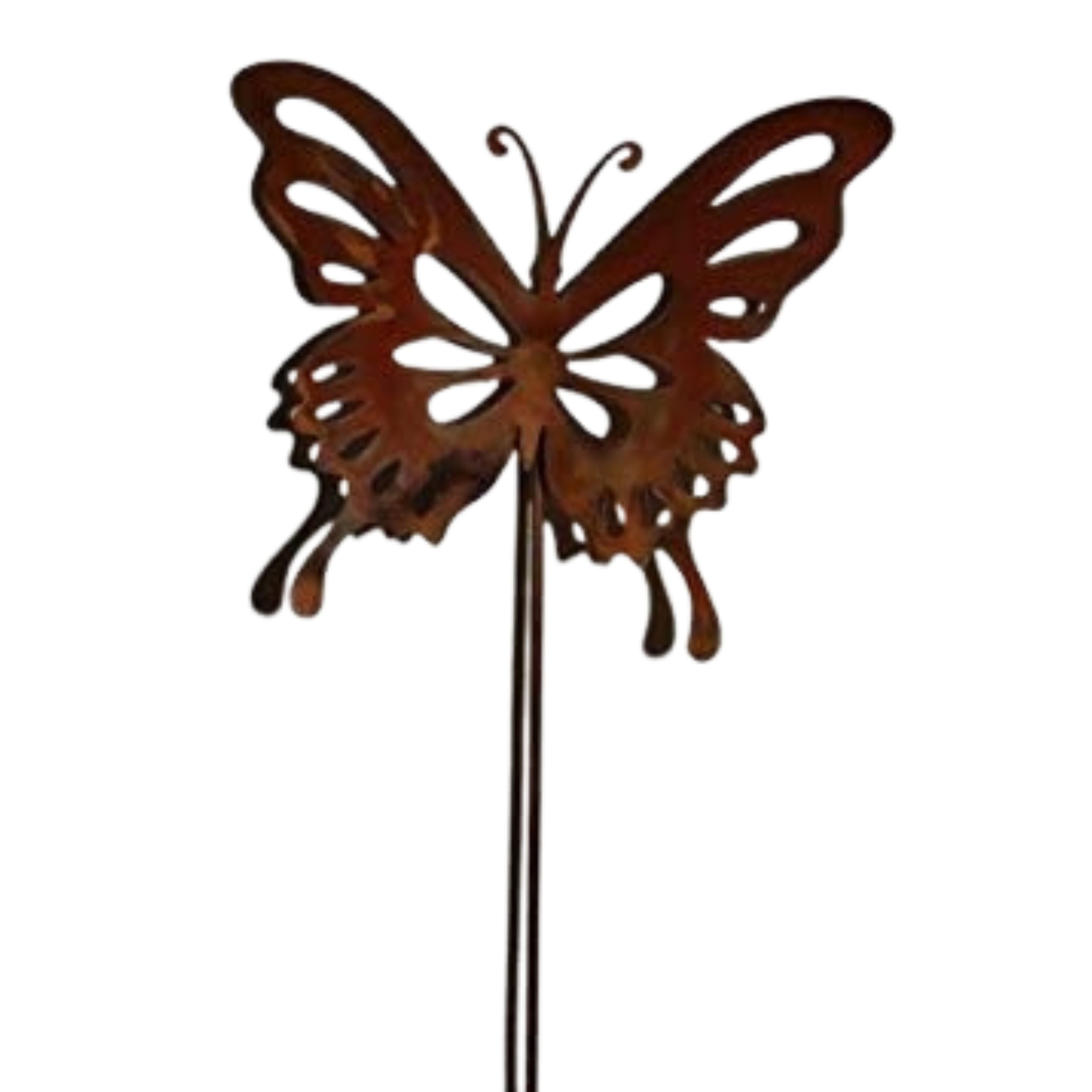 Rostikal Gartenfigur Schmetterling Deko Figur Metall günstig online kaufen