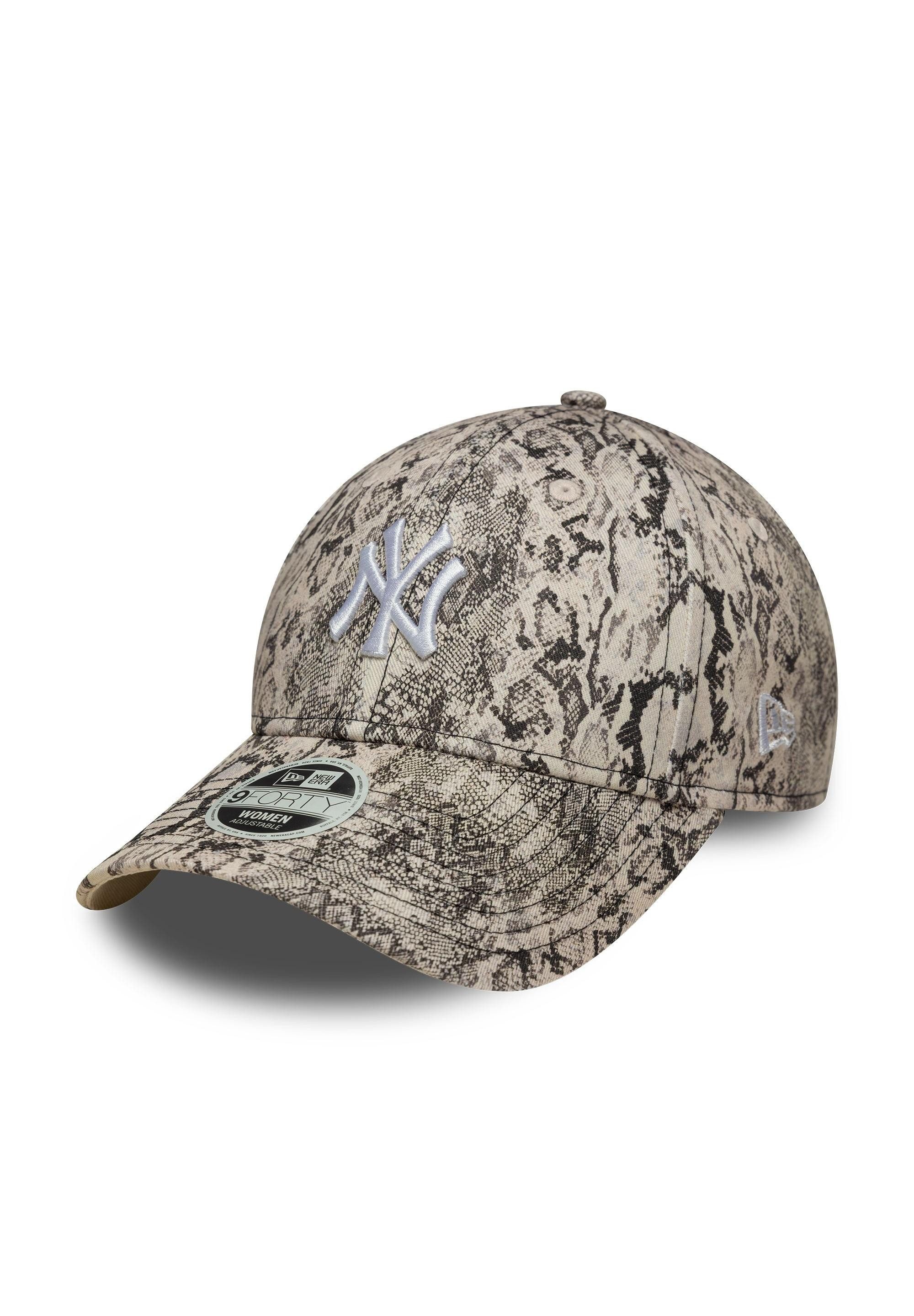 New Era Baseball Cap New York Yankees New Era Snake 9Forty Women Cap Beige Braun (1-St)