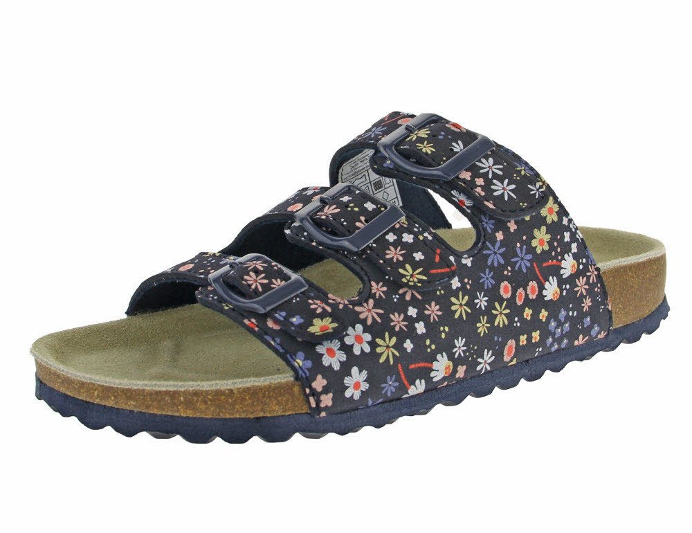 SUPERSOFT Supersoft Damen Pantolette mit Fußbett Keilpantolette