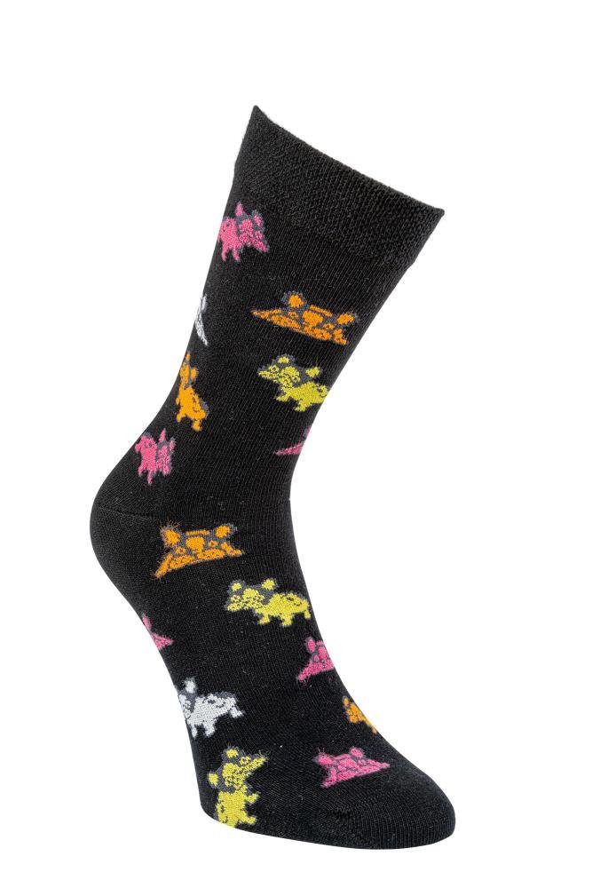 Socks 4 Fun Freizeitsocken Hunde Socks 4 Fun (2 Paar, 2-Paar, 2 Paar) lustiges Design bunt