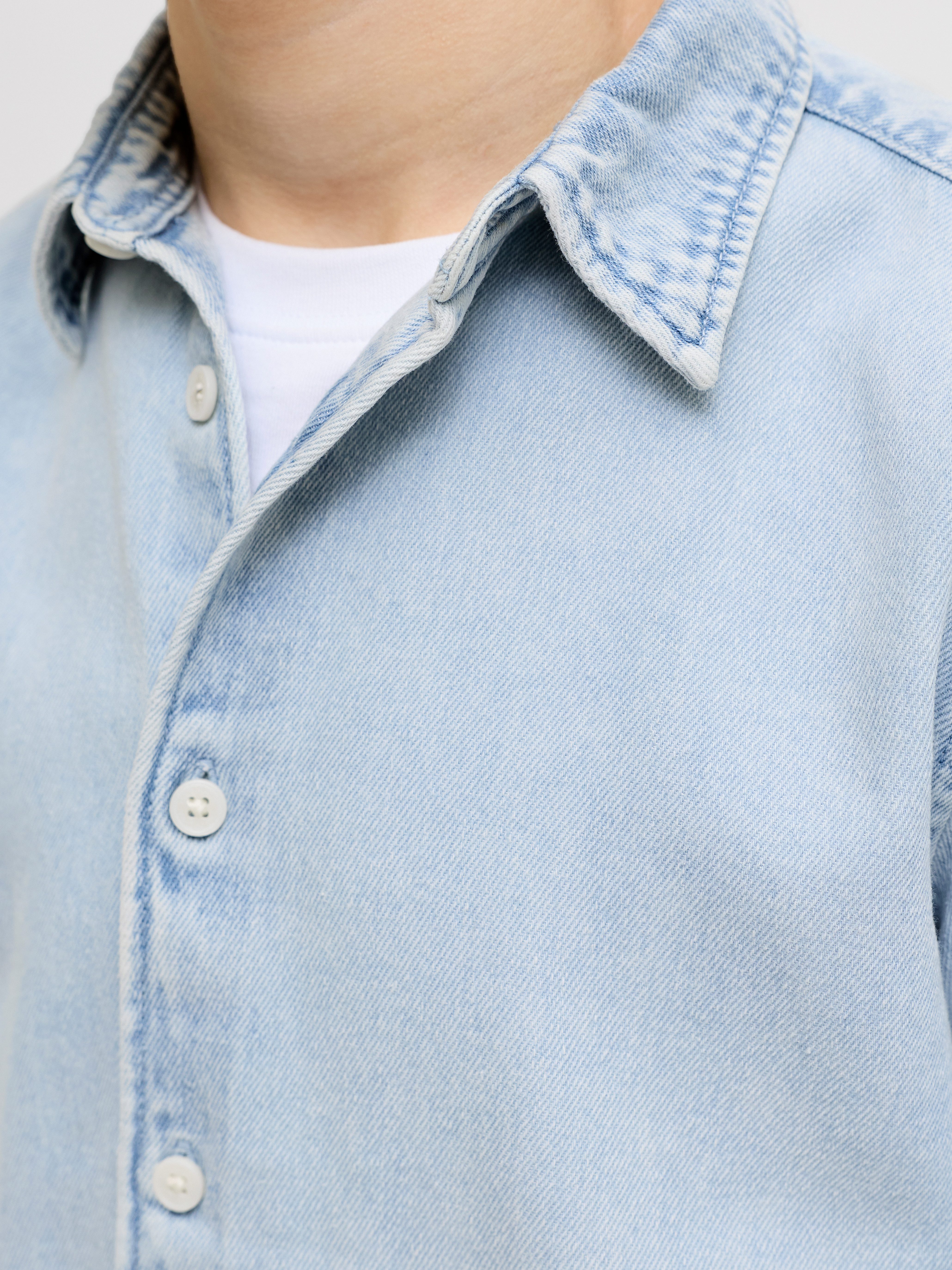 Jack & Jones Junior Langarmhemd JORNORREBRO DENIM SHIRT LS JNR – Bild 4 von 5
