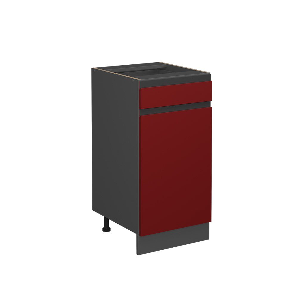 Vicco Unterschrank R-Line, Rot/Anthrazit, 40 cm günstig online kaufen