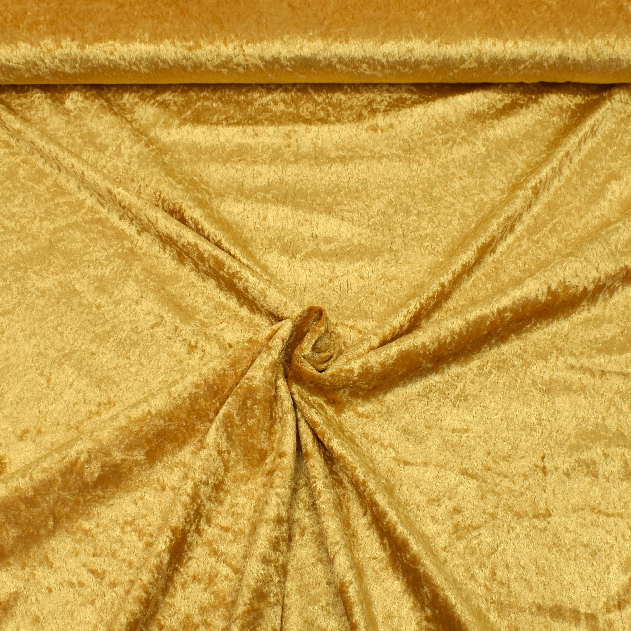 MAGAM-Stoffe Stoff "Katharina", Pannesamt glänzender Samt Kleidung Kissen Möbel Karneval Meterware