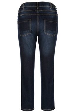MIAMODA Regular-fit-Jeans Jeans Slim Fit Ziernietenstreifen 5-Pocket