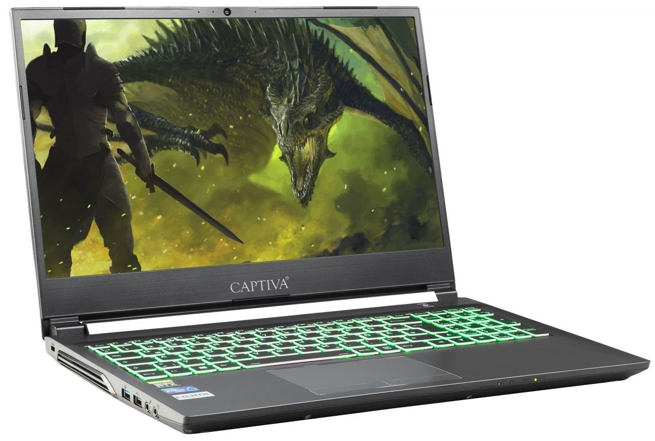 CAPTIVA Advanced Gaming I60-880 Gaming-Notebook (39,6 cm/15,6 Zoll, Intel  Core i5 10300H, GeForce RTX 3060, 500 GB SSD)