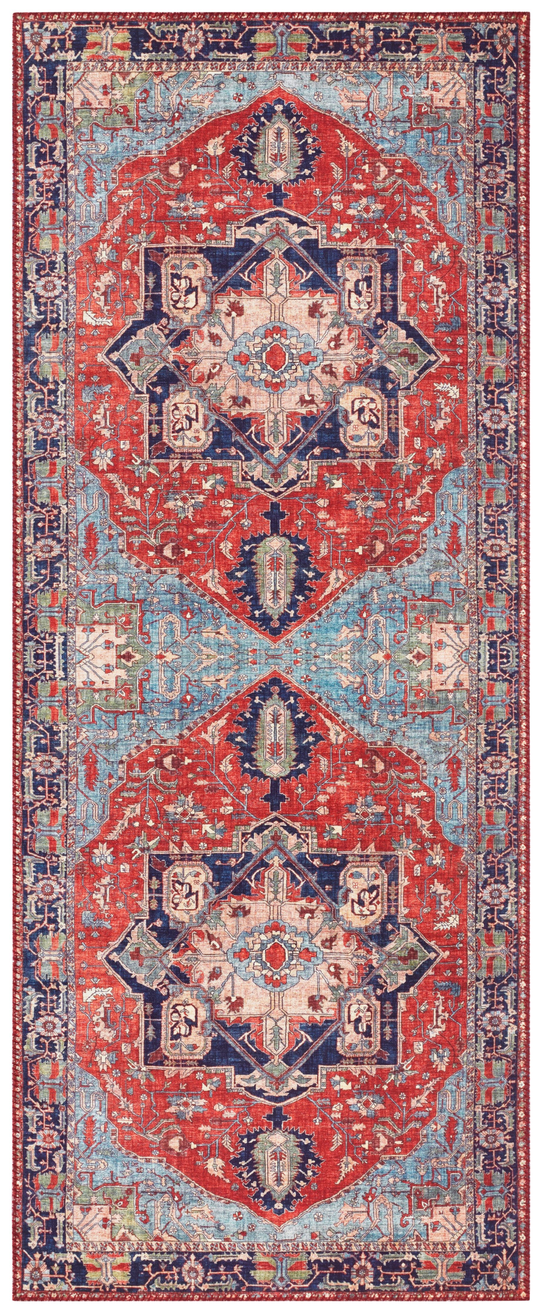 ELLE DECORATION Teppich Hamadan, rechteckig, Höhe: 5 mm, Orientalisch, Läufer, Kurzflor, Wohnzimmer, Schlafzimmer, Esszimmer