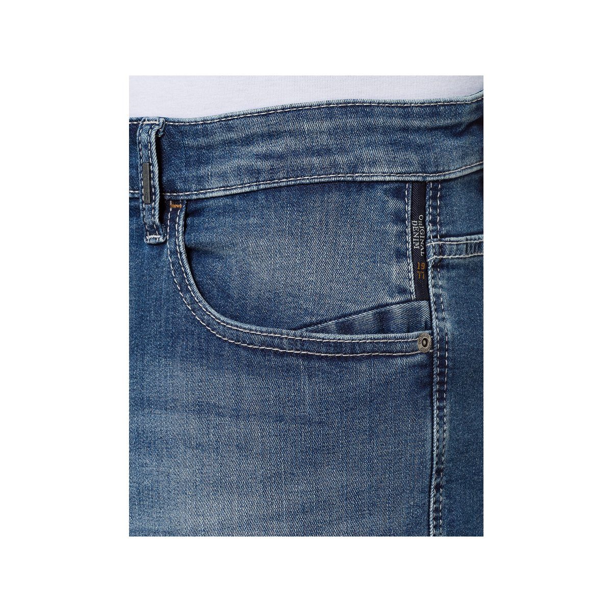 camel active 5-Pocket-Jeans mittel-blau (1-tlg)