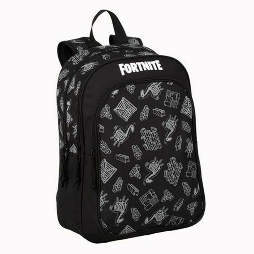 TOYBAGS Daypack Schulrucksack Fortnite Schwarz (41 x 31 x 13,5 cm)