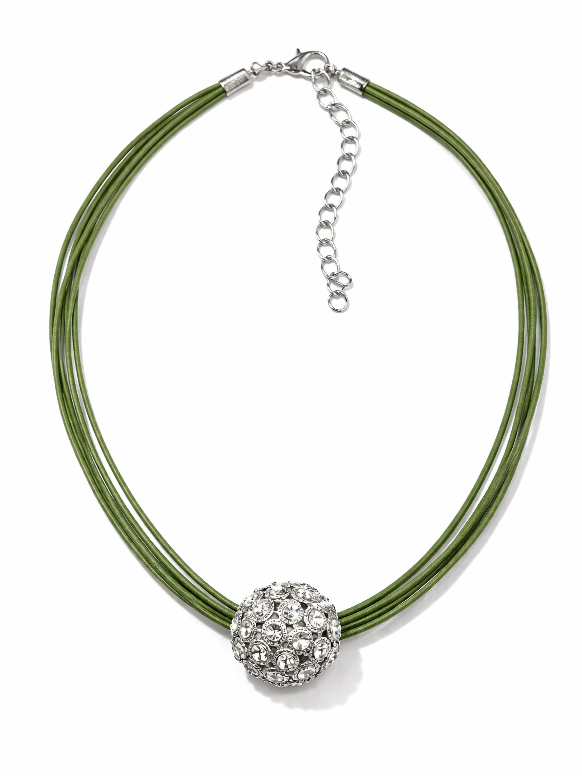 COLLEZIONE ALESSANDRO Kette mit Anhänger Crystal, mit Glassteinen