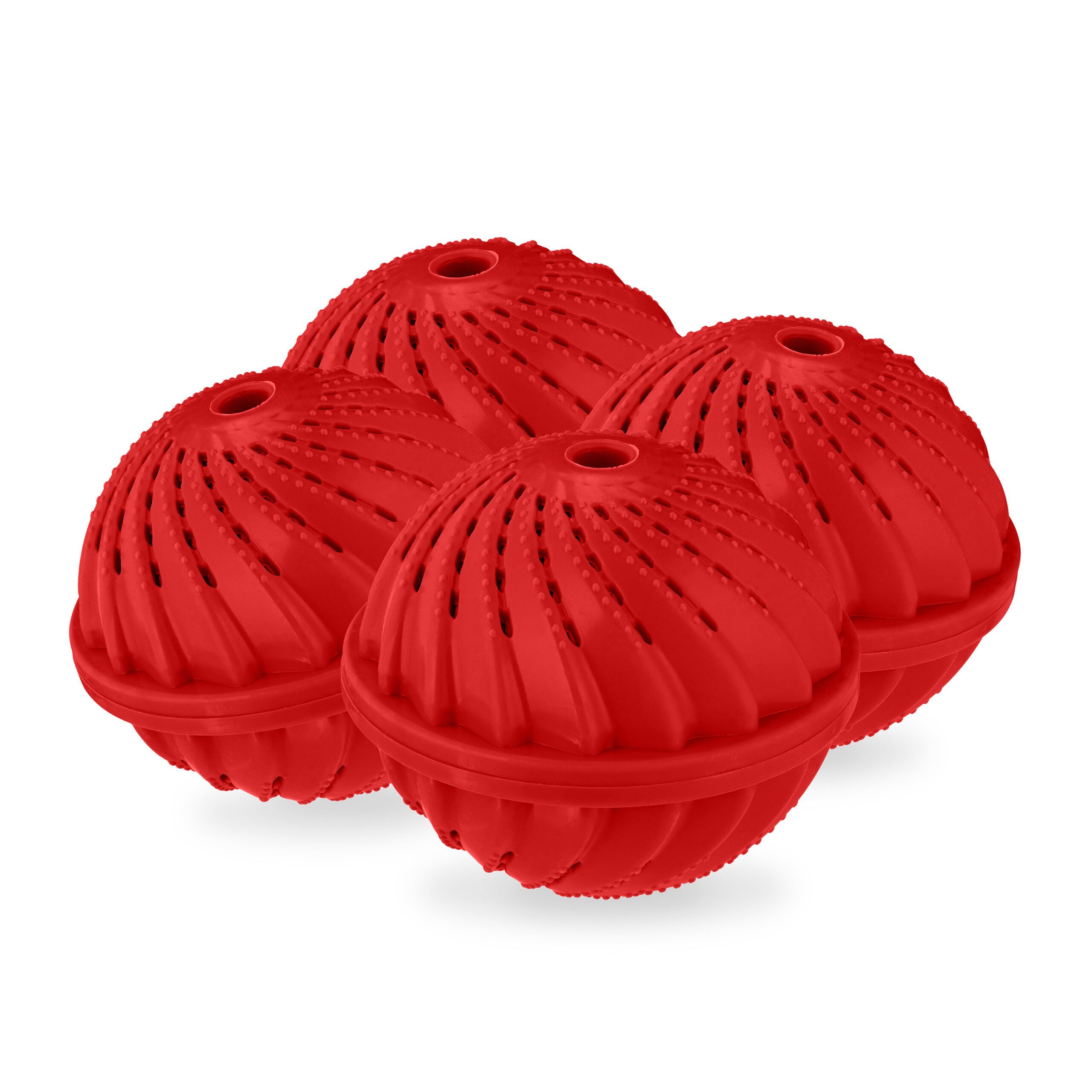 Wäschekugel Roter Waschball 4er Set