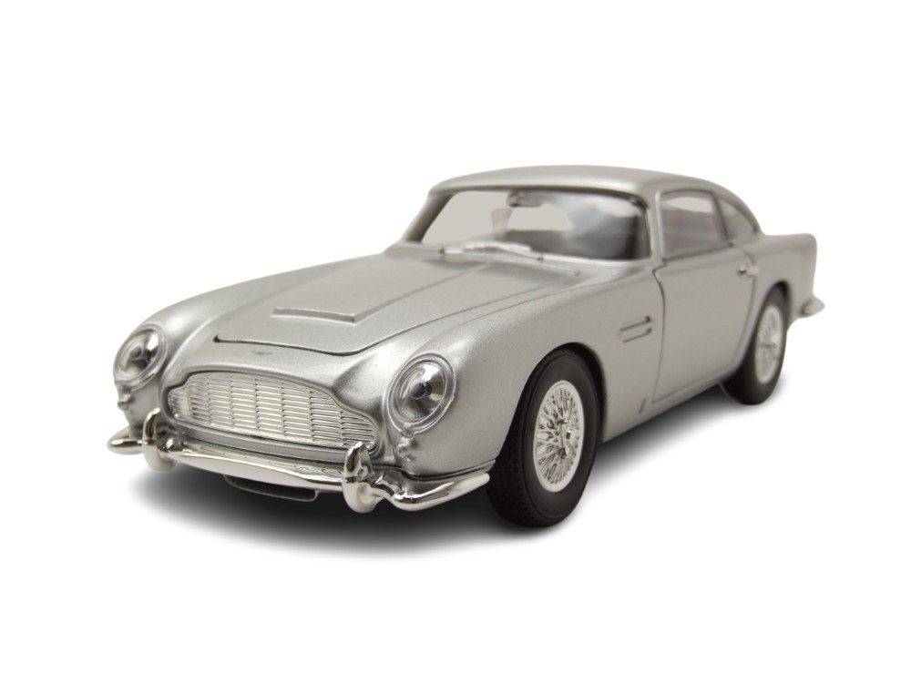 Welly Modellauto Aston Martin DB5 1964 silber, Maßstab 1:24