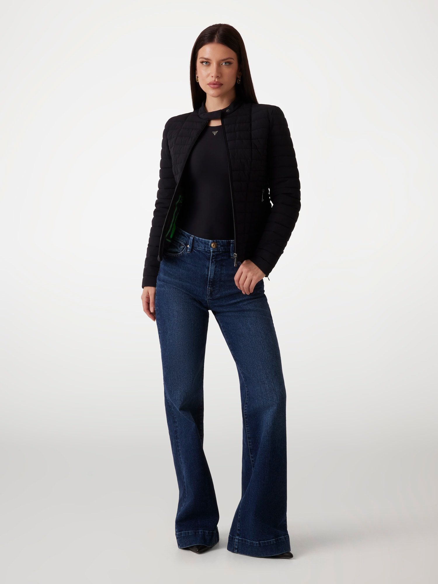 Guess Steppjacke VONA JACKET Übergangsjacke mit leichter Wattierung