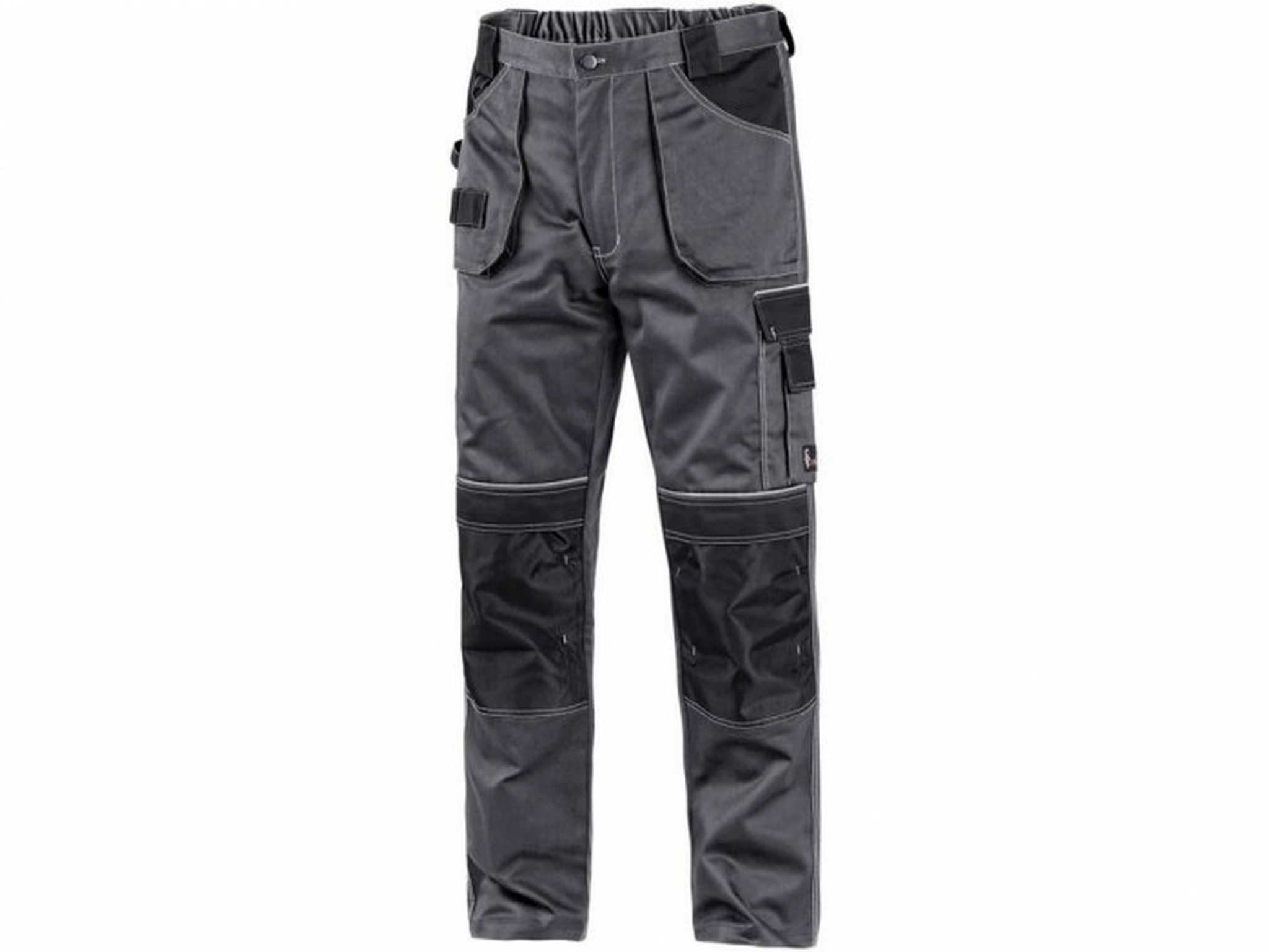 CXS Arbeitshose Arbeitshose Bundhose Multifunktion Hose grau-schwarz