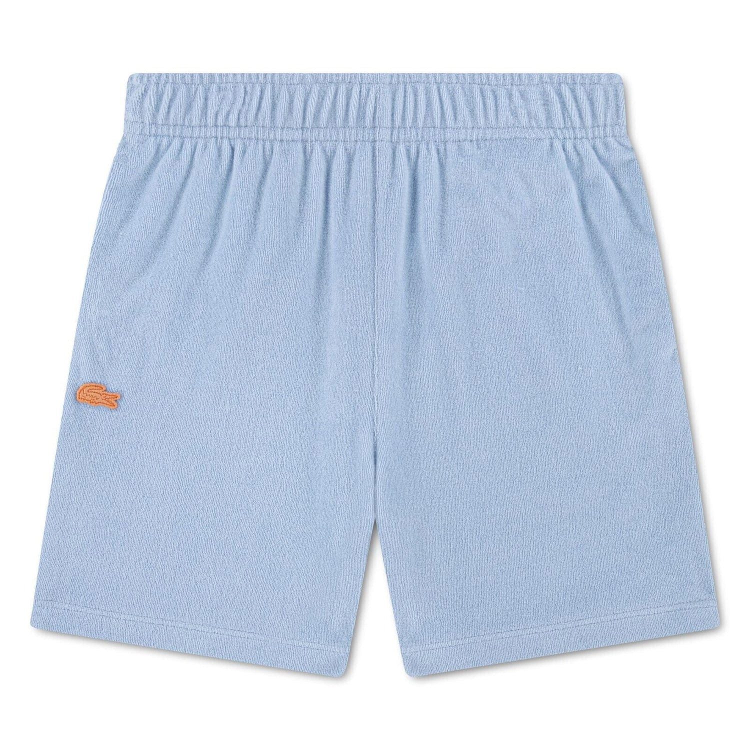 Lacoste Shorts Lacoste Frottee-Shorts in Hellblau