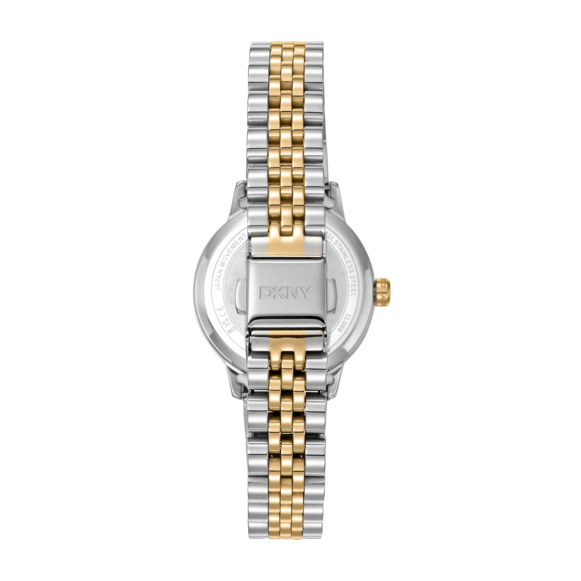 DKNY Quarzuhr Everyday DK1L086M0085, Armbanduhr, Damenuhr, Edelstahlarmband, analog