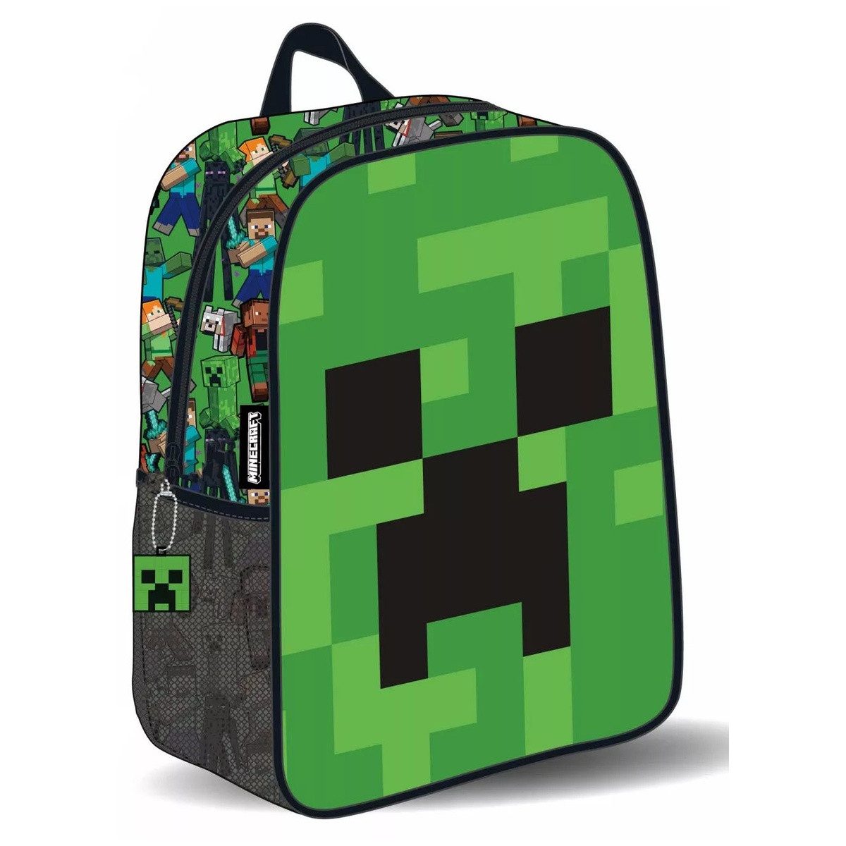 Minecraft Kinderrucksack Minecraft Face 3D Rucksack, Tasche 30 cm (1-tlg)