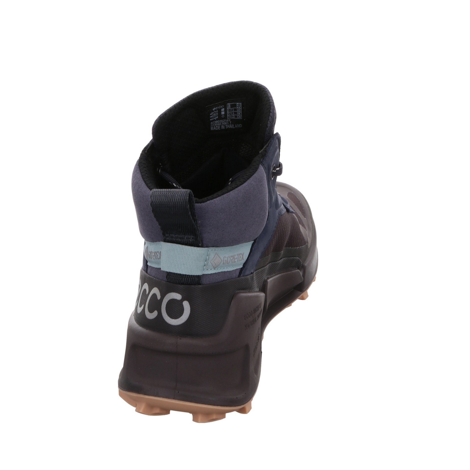 Ecco Damen Schuhe Outdoor Synthetikkombination Outdoorschuh Dunkelbraun