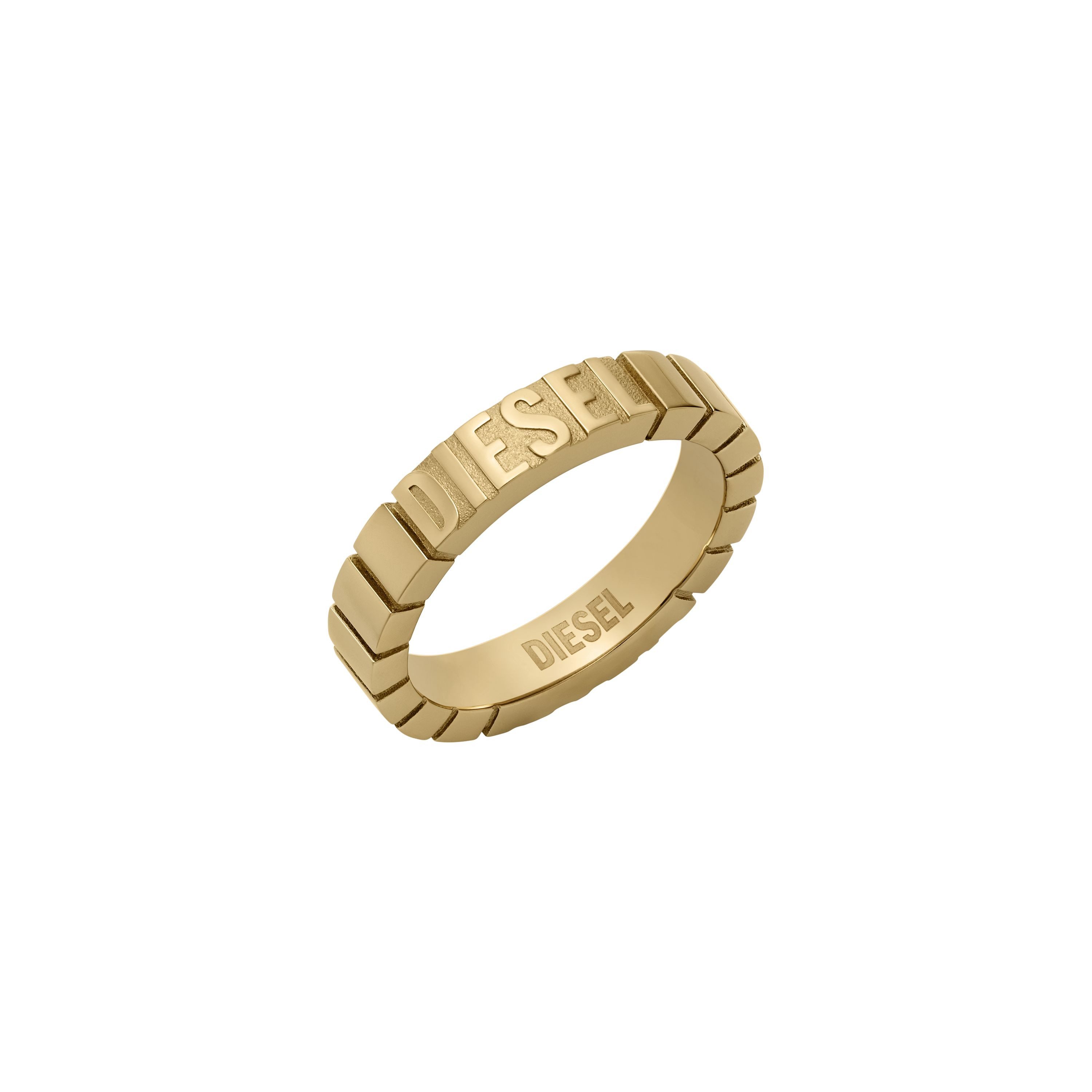 Diesel Fingerring Schmuck Geschenk Edelstahl DIESEL FONT
