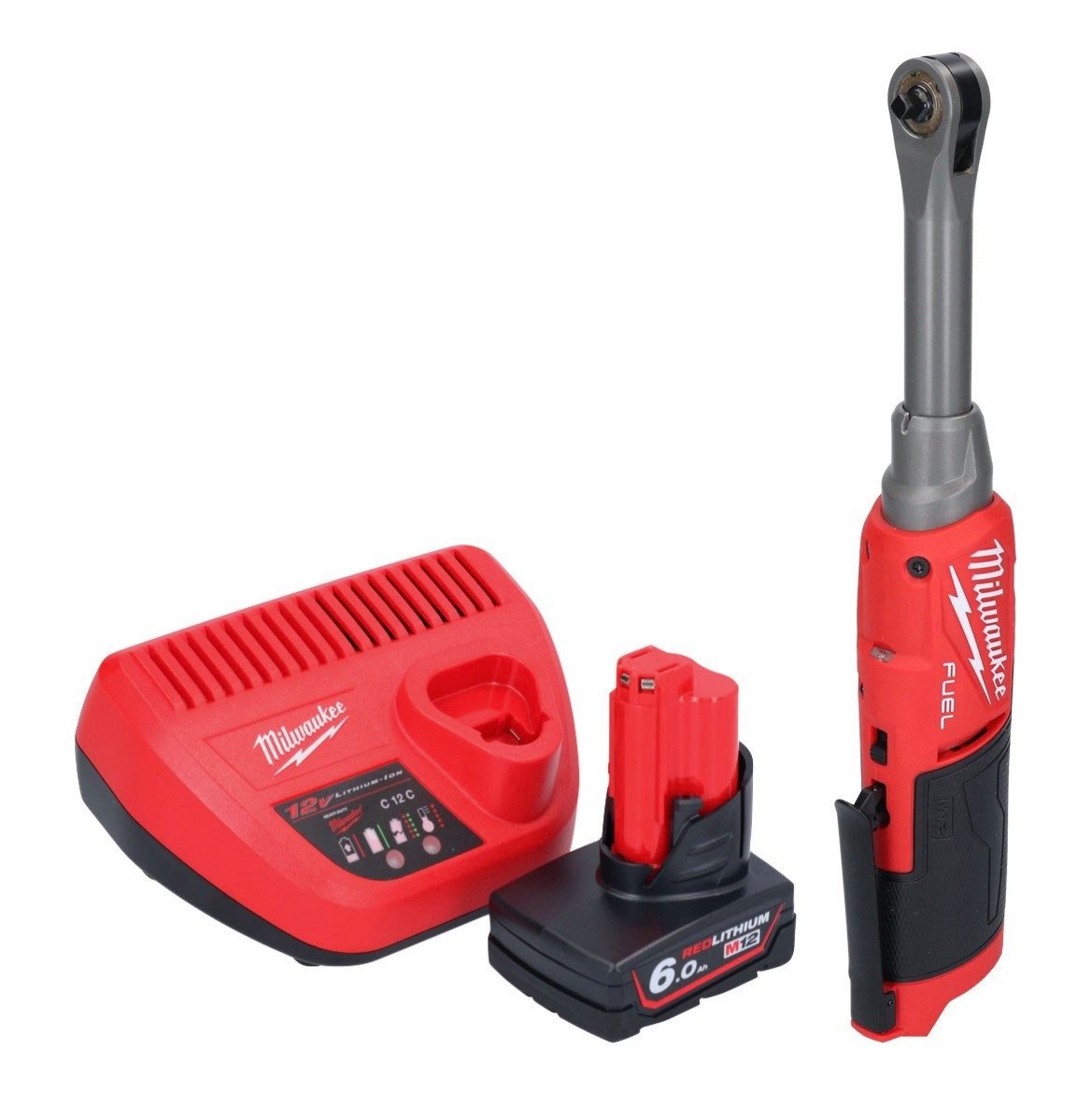 Milwaukee Umschaltknarre M12 FHIR14LR-601 Akku Hochgeschwindigkeits Ratsche 12 V 47 Nm 1/4"