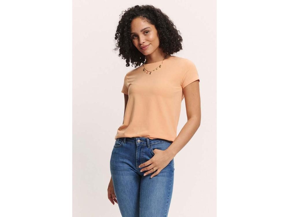 Tranquillo T-Shirt tranquillo Damen-T-Shirt 'Manaa' aus Tencel