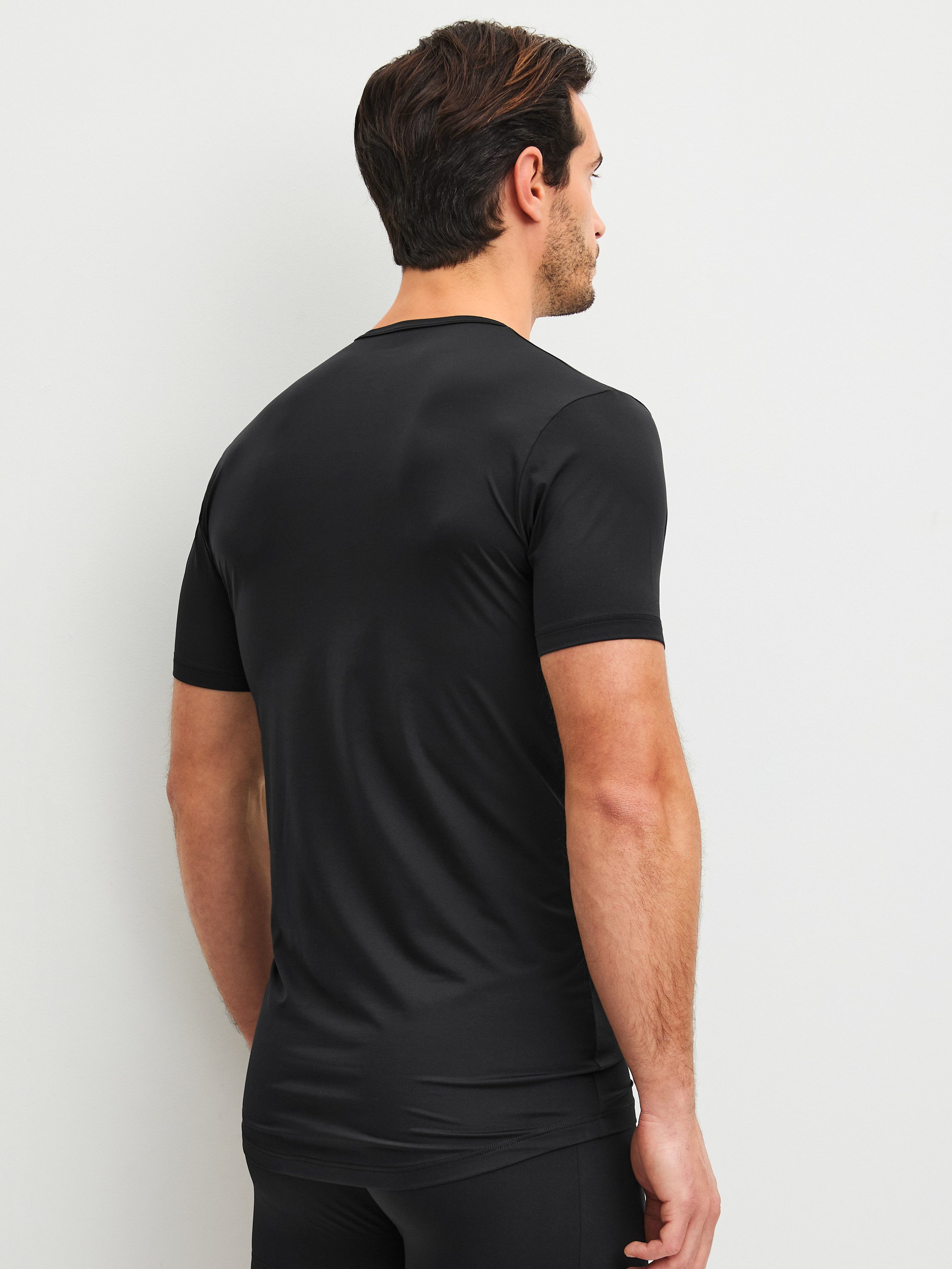 CALIDA Unterziehshirt Micro Stretch Herren (1-St) leicht, glatt, elastisch, formstabil