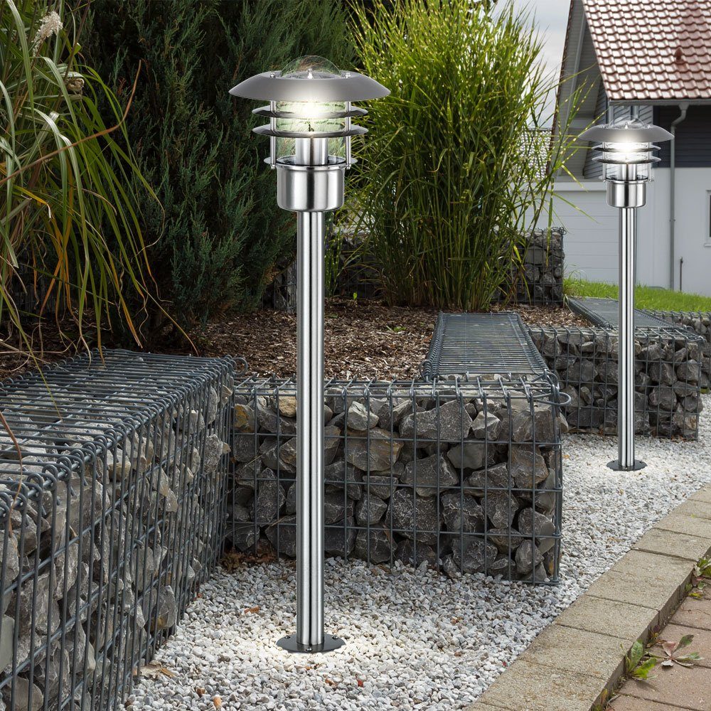 etc-shop Außen-Stehlampe, Leuchtmittel nicht inklusive, Stehleuchte  Außenleuchte Terrassenlampe Gartenbeleuchtung Laterne