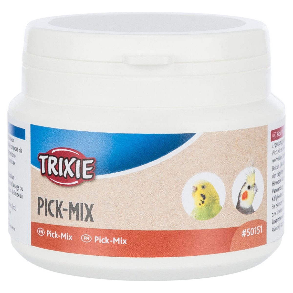 TRIXIE Ergänzungsfuttermittel Pick-Mix 80 g, für: Vogel
