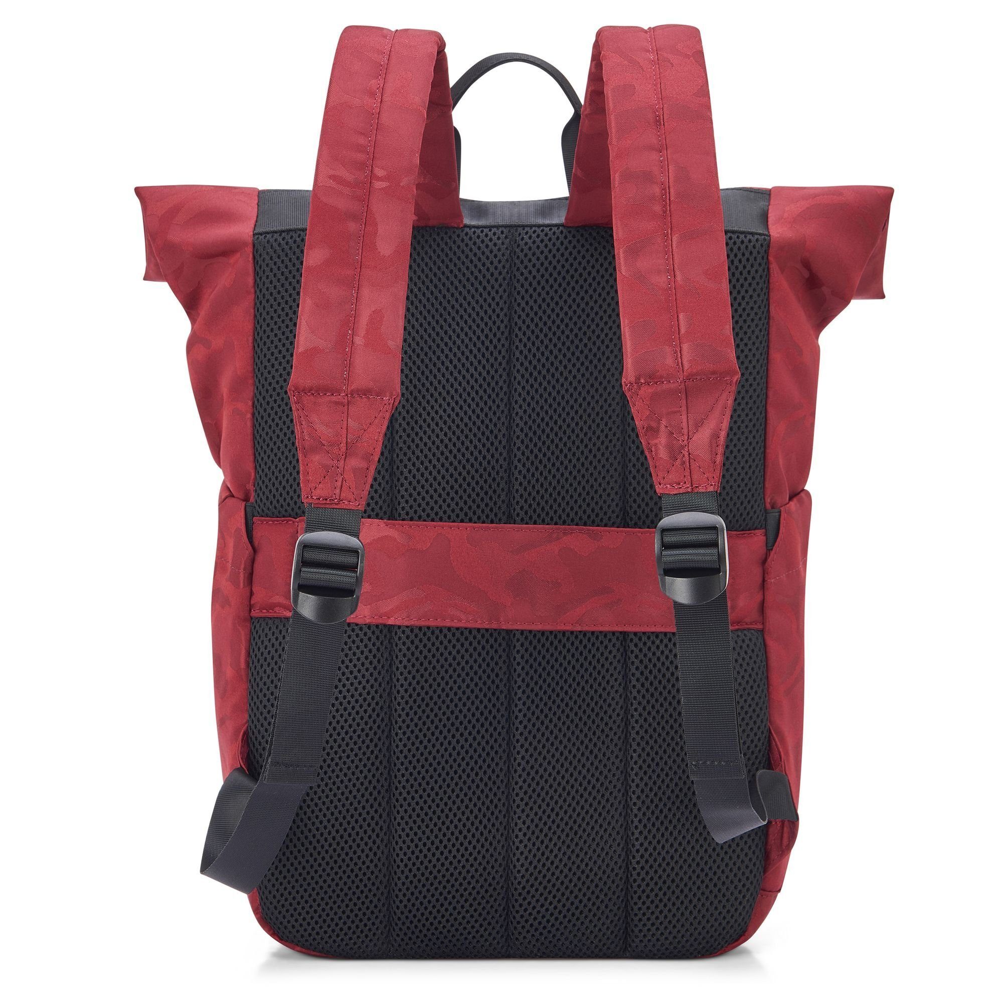 Delsey rouge Polyester camouflage Daypack Citypak,
