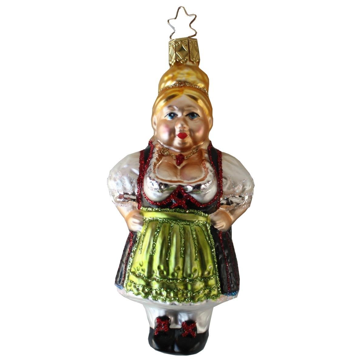 Christbaumschmuck INGE-GLAS Weihnachts-Hänger Resi