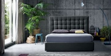 JVmoebel Polsterbett, Chesterfield Luxus Betten Schlaf Zimmer Textil Bett Polster Design