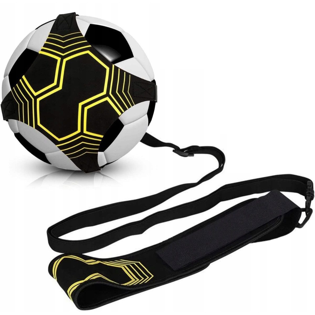 R2 Invest Trainingshilfe Fußball Trainingsgurt mit Rückholband – Solo Trainer